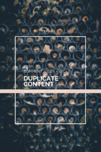 Duplicate content